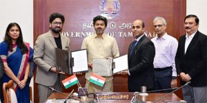 நெல்லையில் ரூ.15,037 கோடியில் சோலார் ஆலை: முதல்வர் விஜய் முன்னிலையில் ஒப்பந்தம்